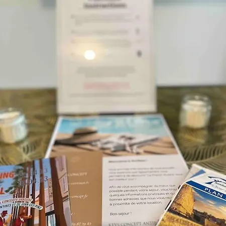 Le Cosy Corner : 2 Pers De Standing + Terrasse Daire Antibes