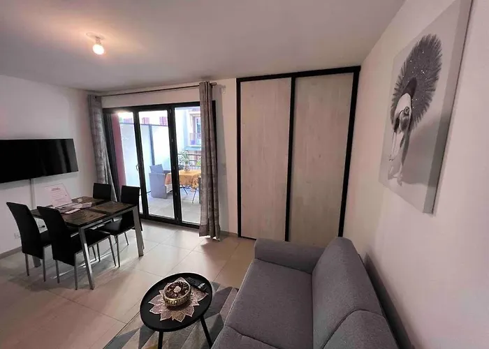 Le Cosy Corner : 2 Pers De Standing + Terrasse Lejlighed